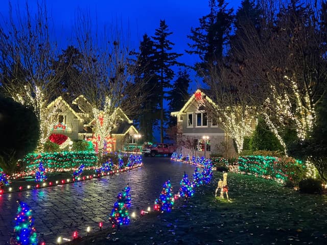 Christmas Light Display